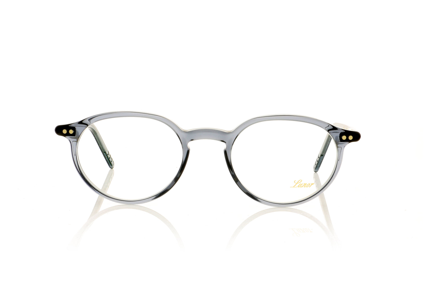 Lunor LU215 41 Crystal Grey Glasses - Front