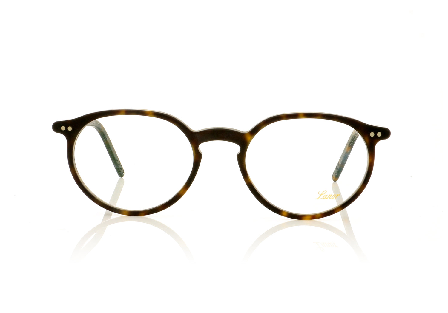 Lunor LU231 02M Matte Havana Glasses - Front