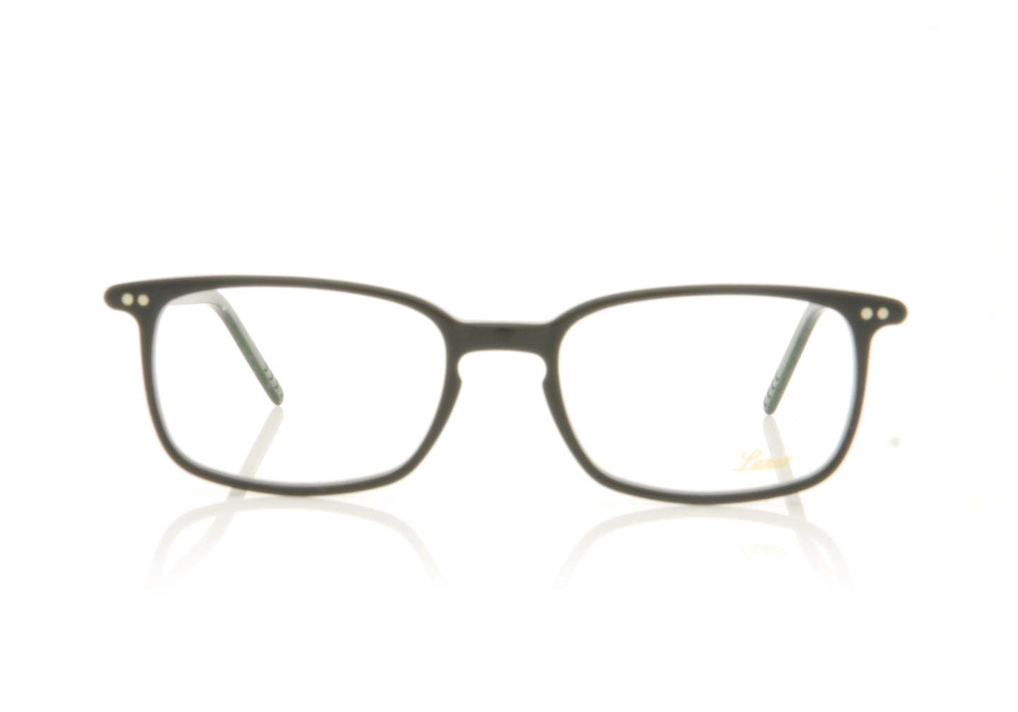 Lunor LU232 1 Black Glasses - Front