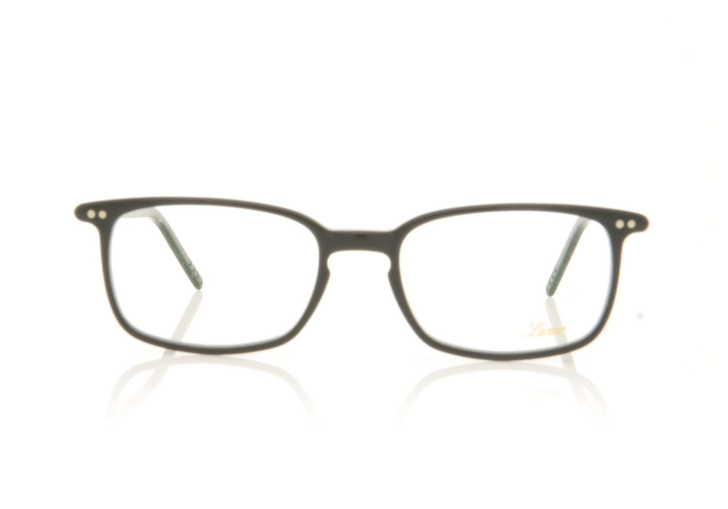 Lunor LU232 1 Black Glasses - Front