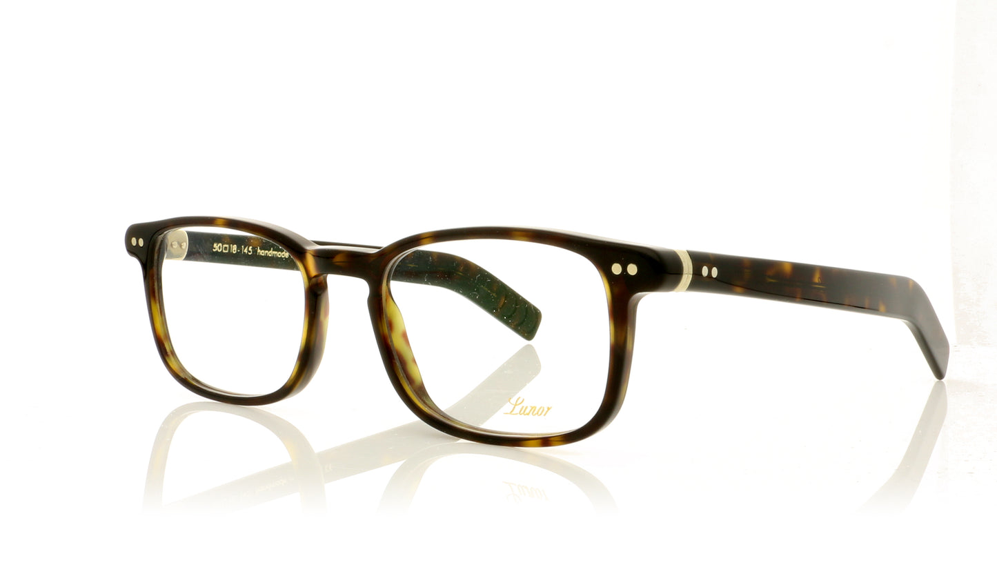 Lunor LU244 2 Tortoise Glasses - Angle