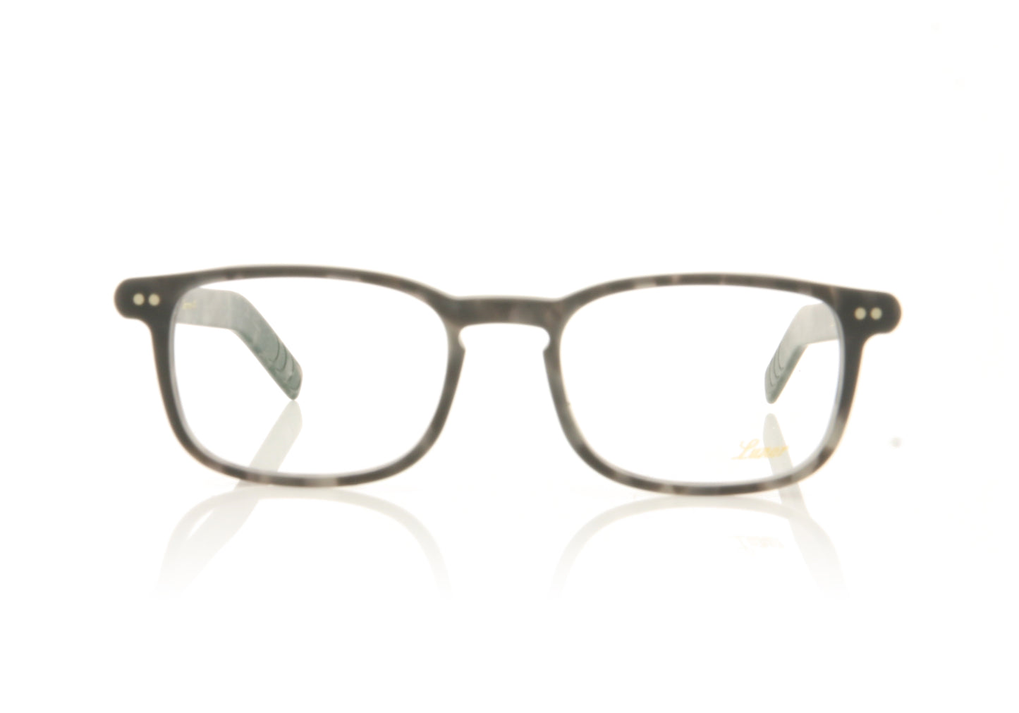 Lunor LU244 18m Matt Grey Tort Glasses - Front