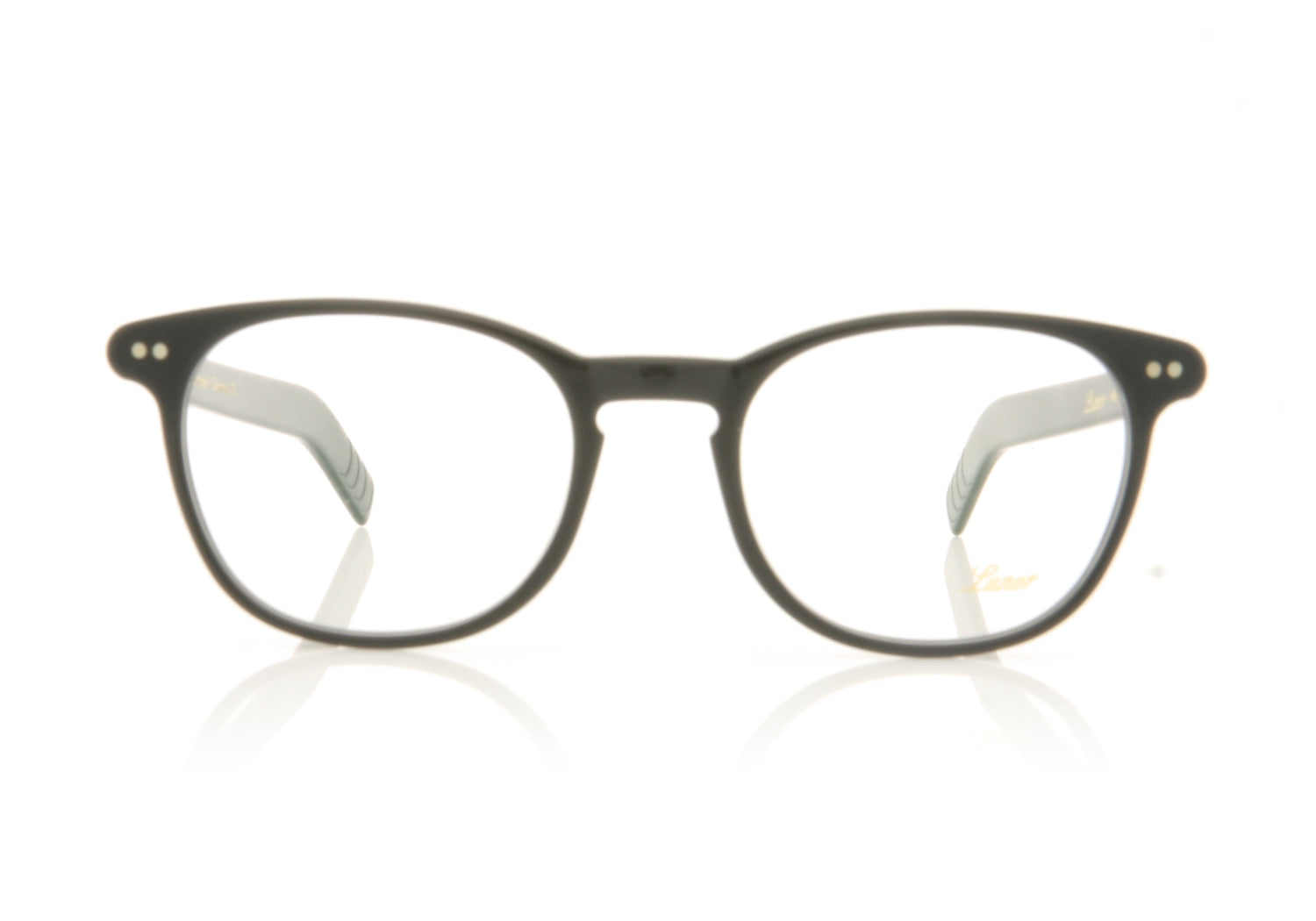 Lunor LU251 1 Black Glasses - Front