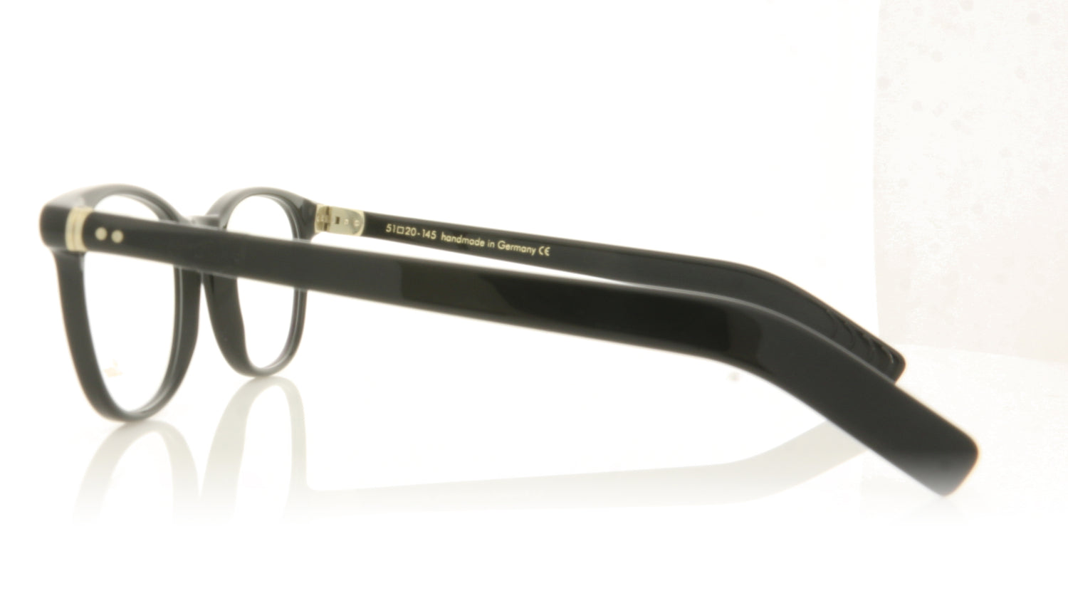Lunor LU251 1 Black Glasses - Side