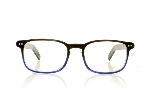 Lunor LU255 33 Blue Tortoise Glasses - Front