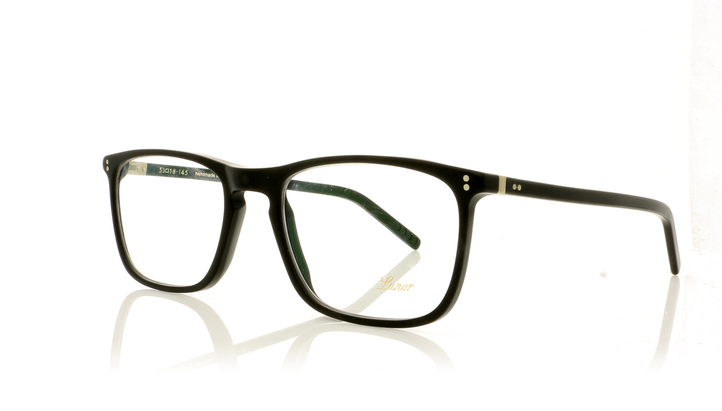 Lunor LU316 01M Black Glasses - Angle