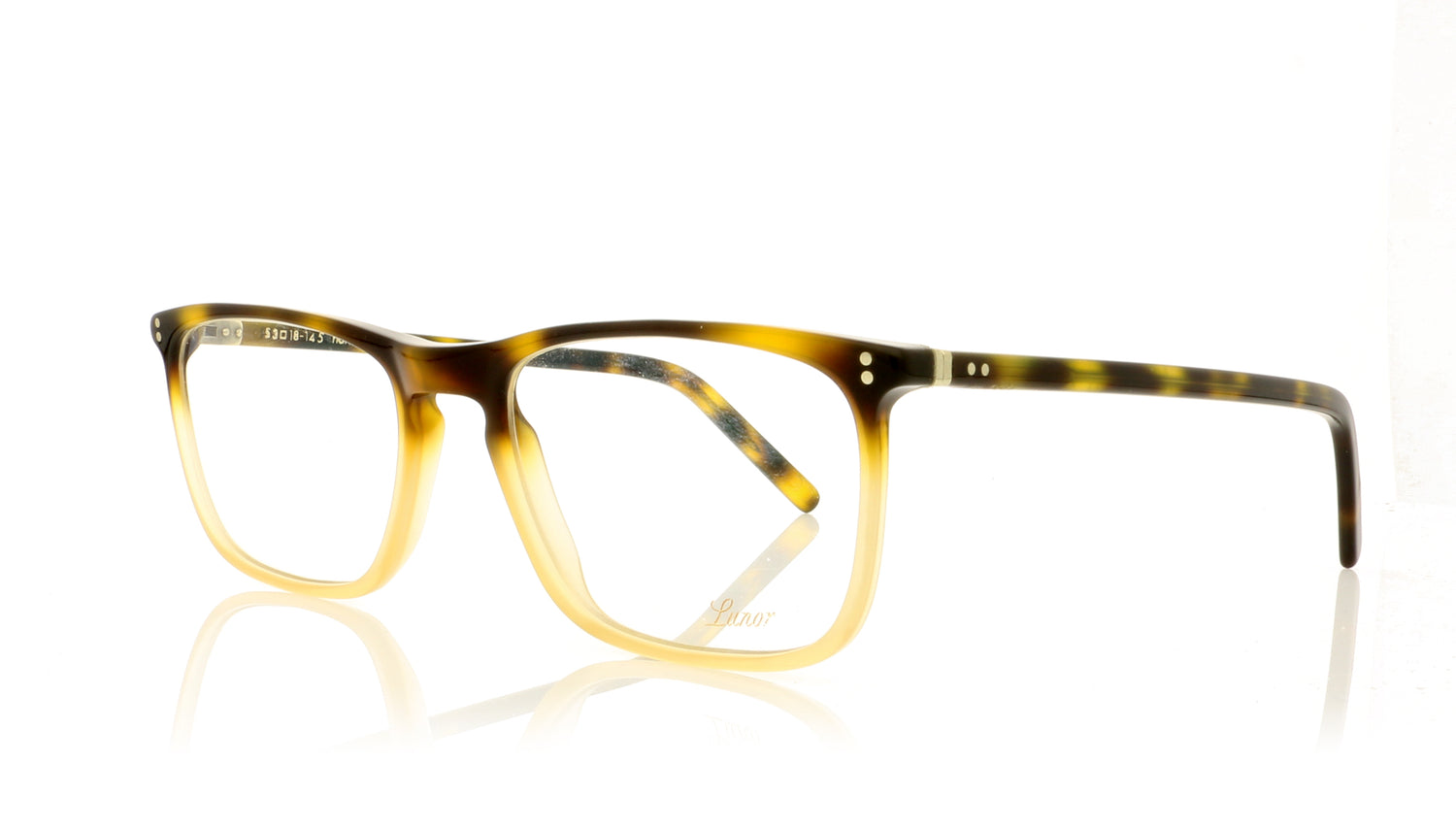 Lunor LU316 34 Tortoise Glasses - Angle