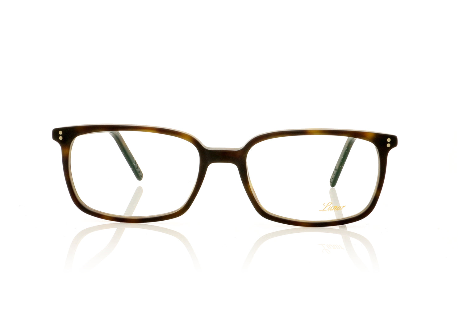 Lunor LU317 02M Matte Havana Glasses - Front