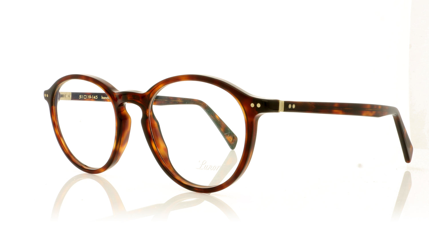 Lunor LU451 14 Tortoise Glasses - Angle