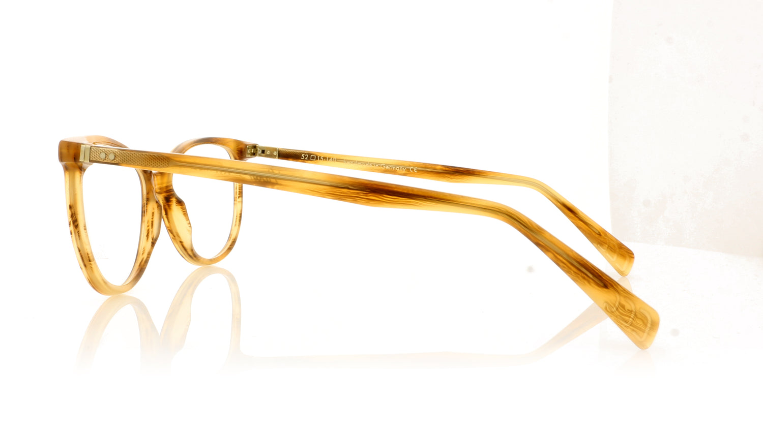 Lunor LU454 3 Havana Glasses - Side