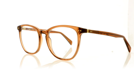 Lunor LU456 31 Brown Glasses - Angle