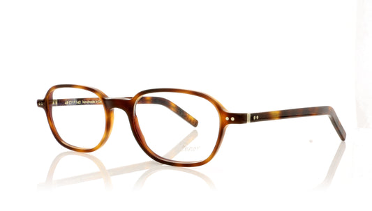 Lunor LU502 15 Havana Glasses - Angle