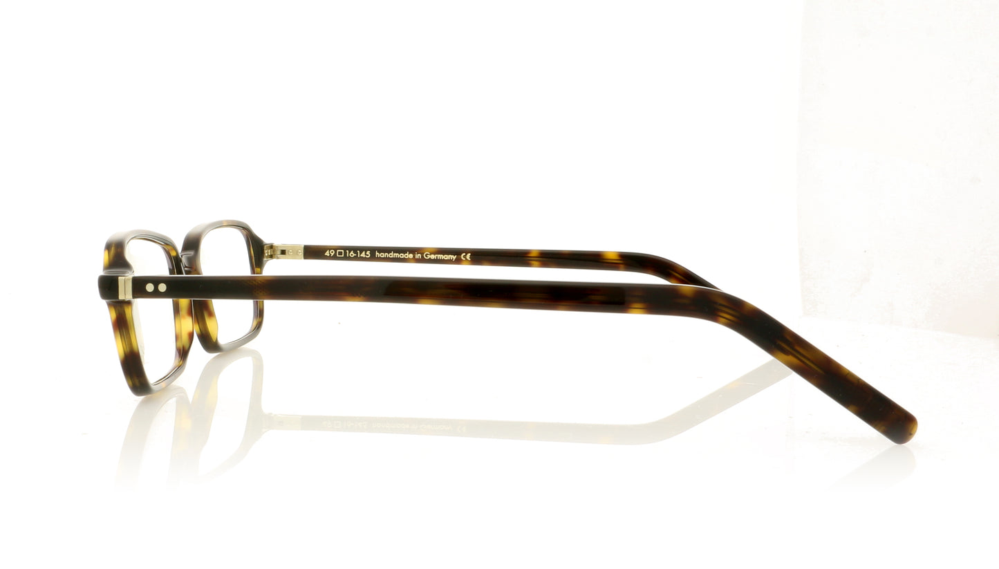 Lunor LU503 2 Havana Glasses - Side