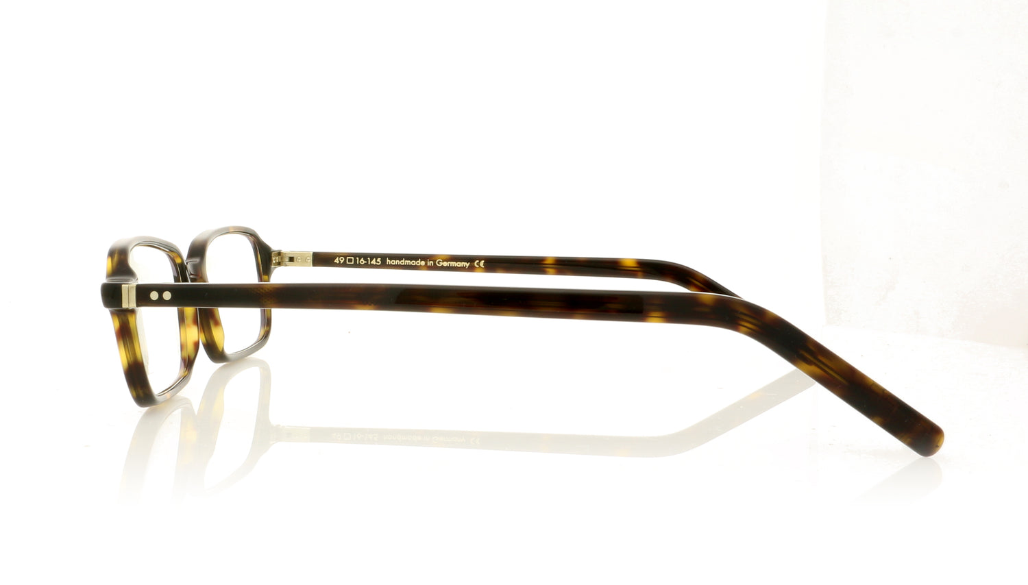 Lunor LU503 2 Havana Glasses - Side