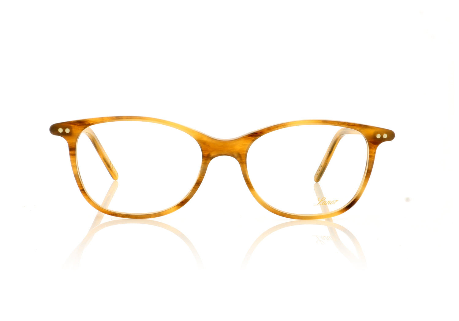 Lunor LU603 3 Havana Glasses - Front