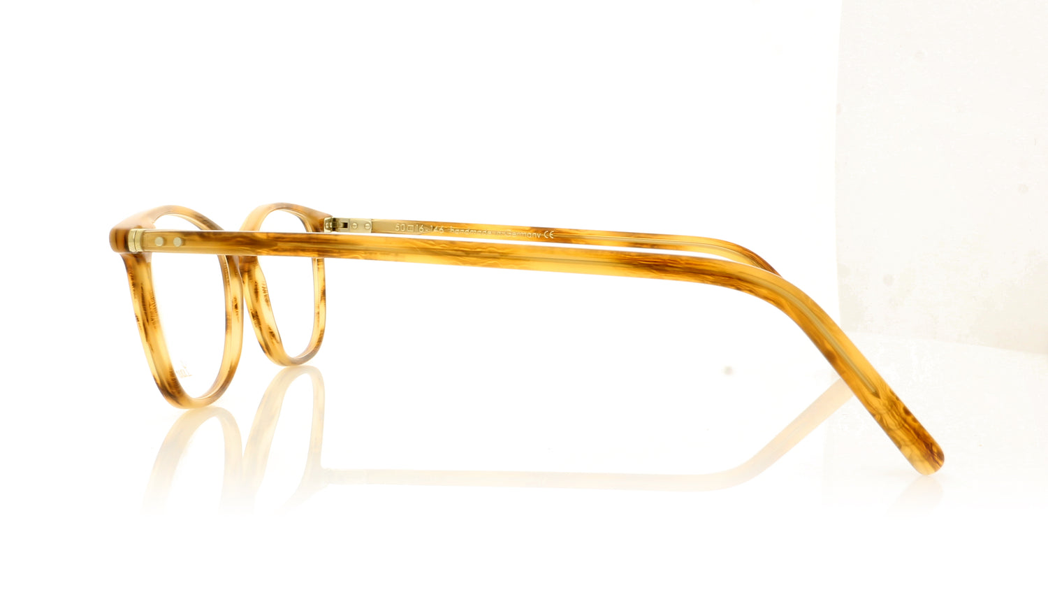 Lunor LU603 3 Havana Glasses - Side