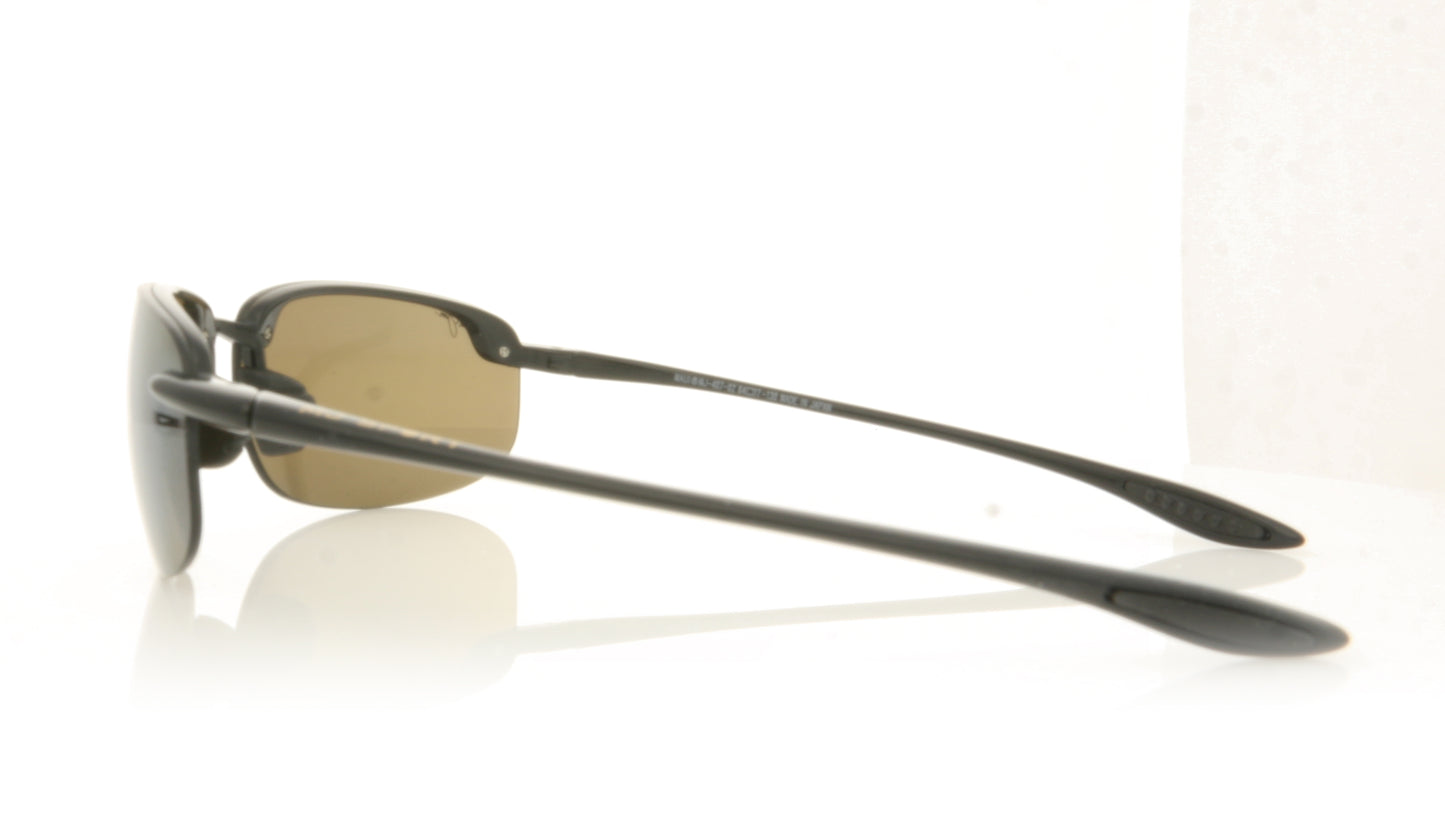 Maui Jim Ho’okipa MJ407-02 2 Black Sunglasses - Side
