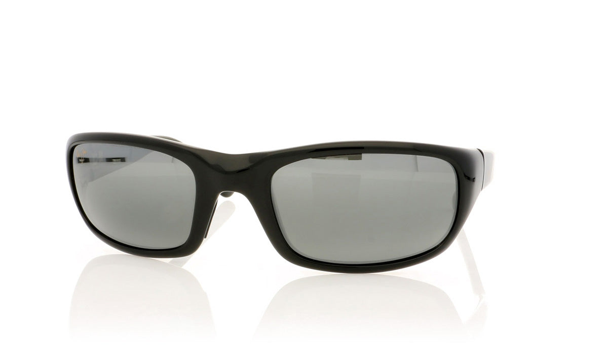 Maui Jim MJ103 2 Mj Gloss Black Sunglasses - Angle