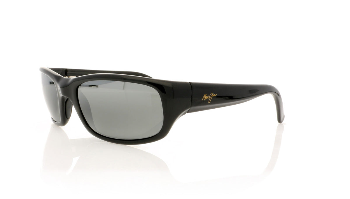 Maui Jim MJ103 2 Mj Gloss Black Sunglasses - Side