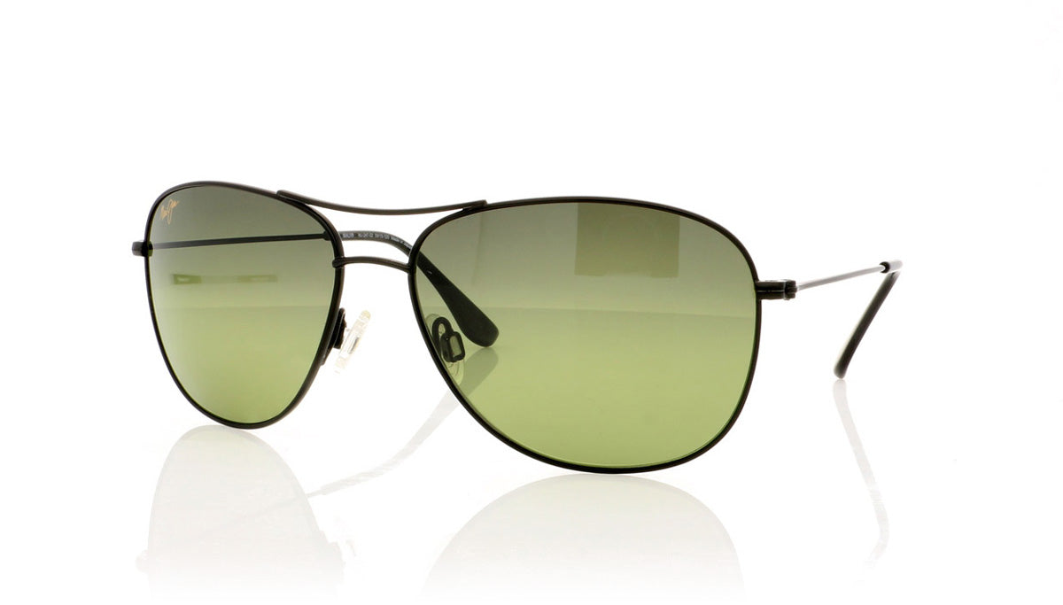 Maui Jim MJ247 2 Mj Gloss Black Sunglasses - Angle