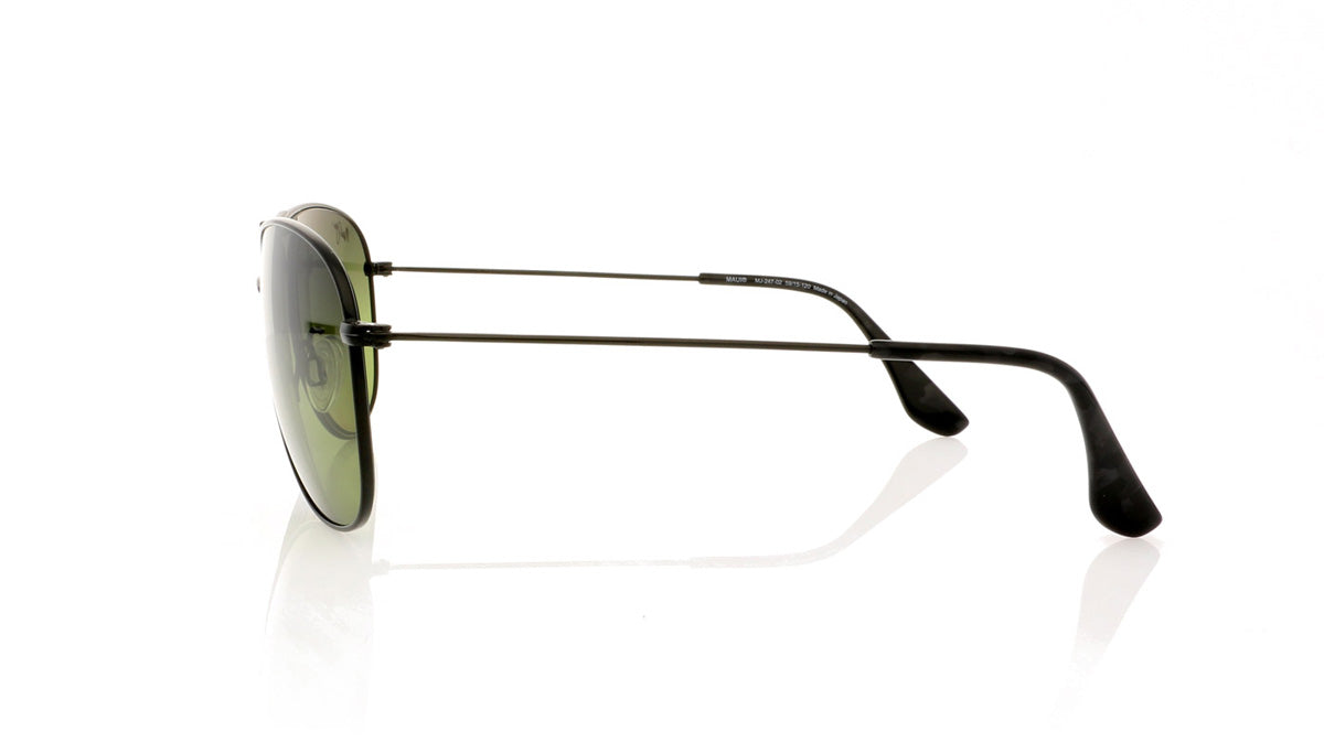 Maui Jim MJ247 2 Mj Gloss Black Sunglasses - Side