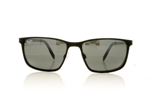 Maui Jim Cut Mountain MJ532 2M Black Sunglasses - Front