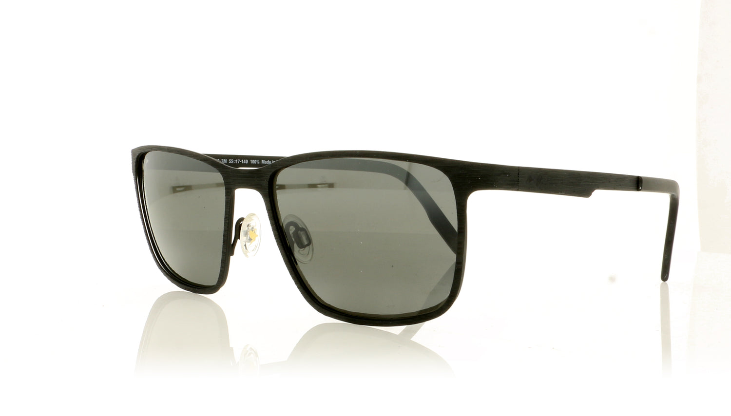 Maui Jim Cut Mountain MJ532 2M Black Sunglasses - Angle