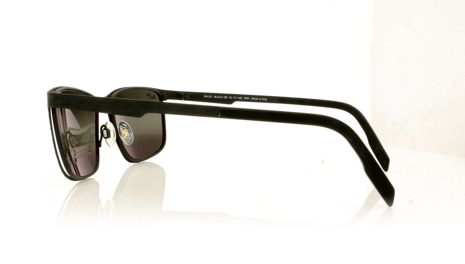 Maui Jim Cut Mountain MJ532 2M Black Sunglasses - Side