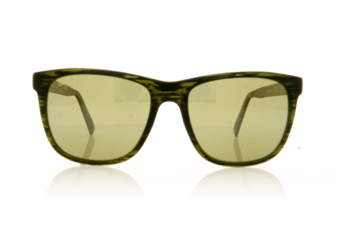 Maui Jim MJ740 Tail Slide 15CM Matt Dark Green Sunglasses - Front