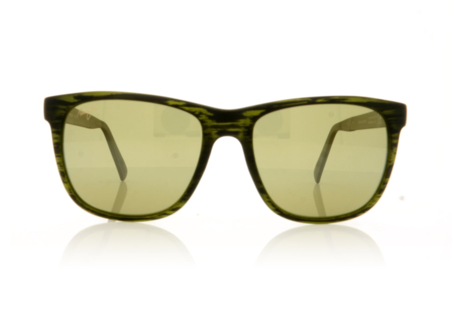 Maui Jim MJ740 Tail Slide 15CM Matt Dark Green Sunglasses - Front