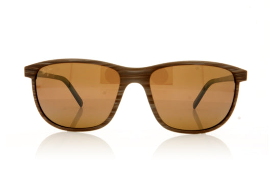 Maui Jim MJ811 Dragons Teeth 25C Brown Sunglasses - Front