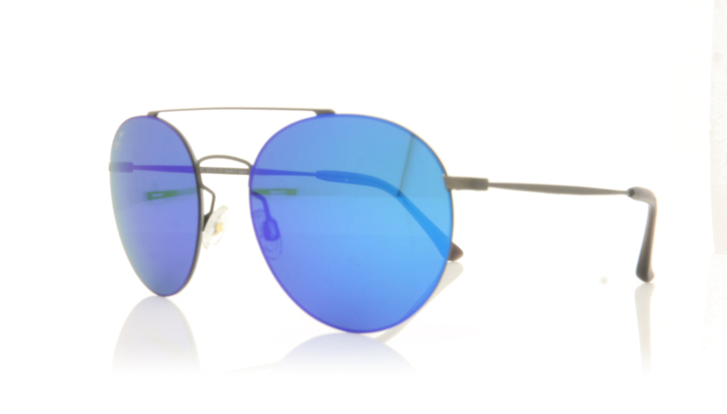 Maui Jim MJ-814 Peles Hair 25 Grey Sunglasses - Angle