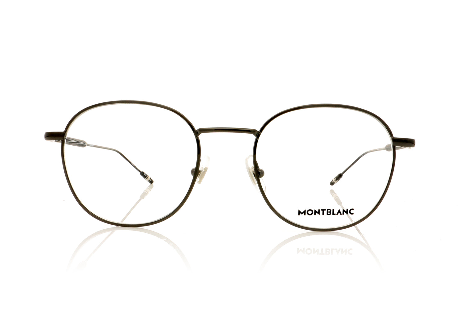 Mont Blanc MB0048O 1 Ruthenium Glasses - Front