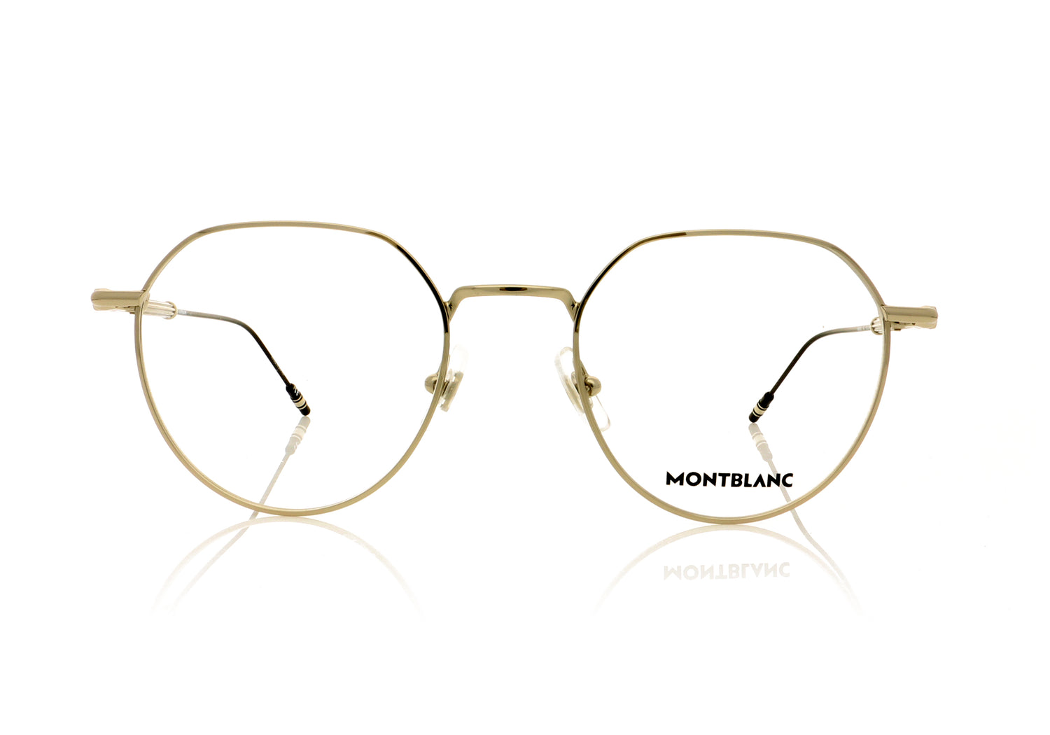 Mont Blanc MB0060O 3 Silver Glasses - Front