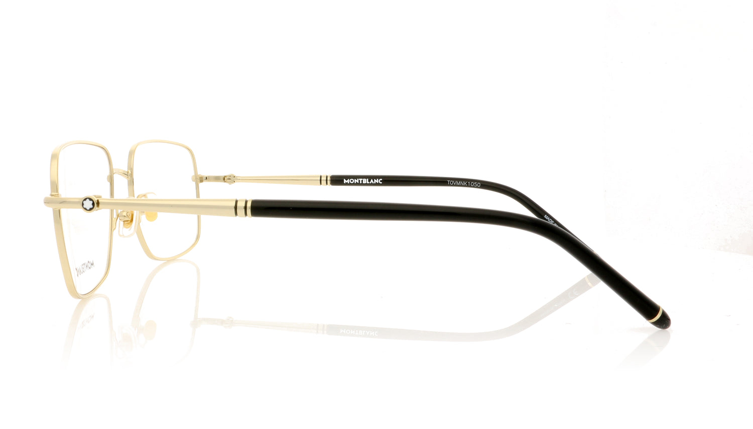 Mont Blanc MB0072O 3 Gold Glasses - Side