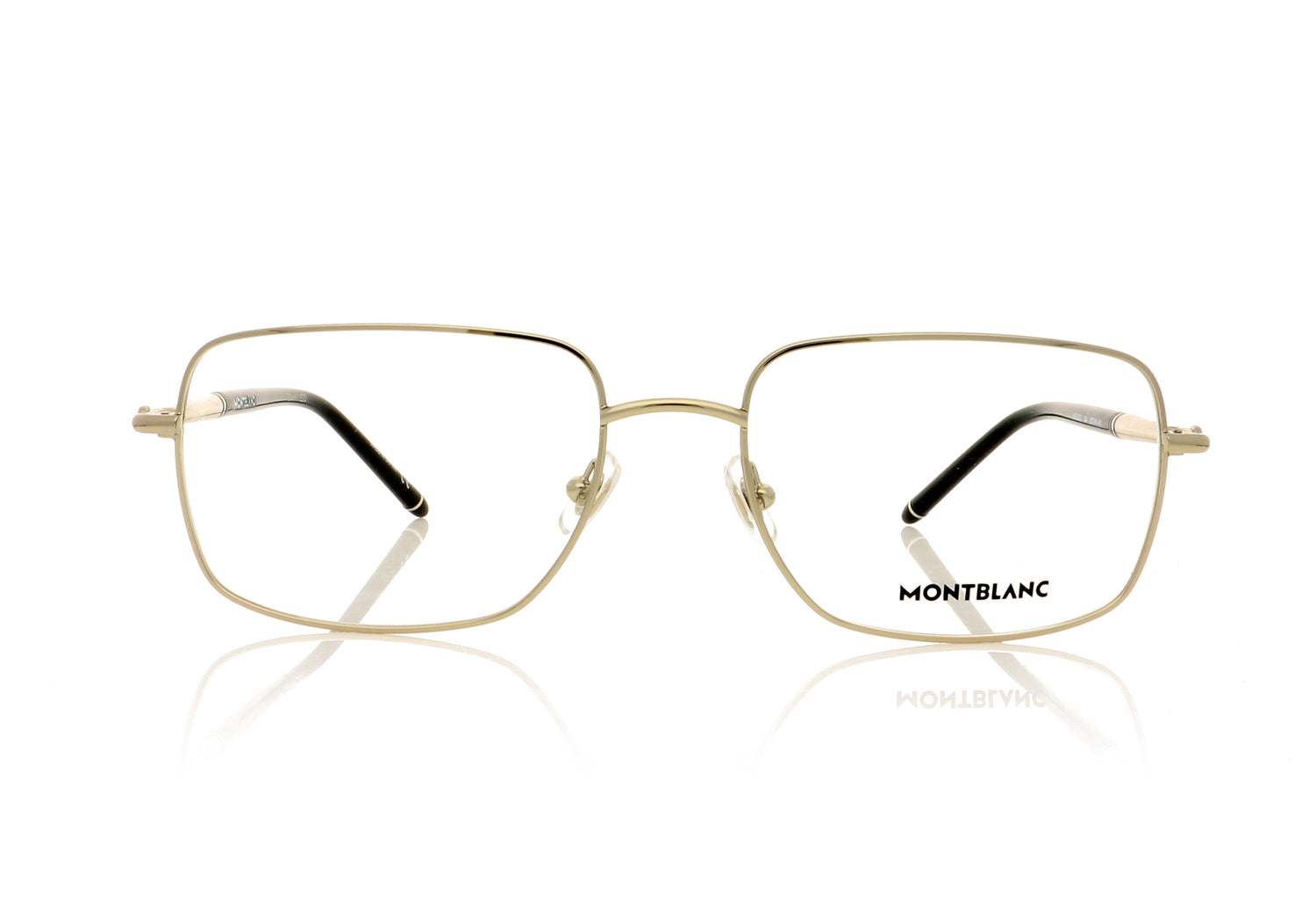 Mont Blanc MB0072O 4 Silver Glasses - Front