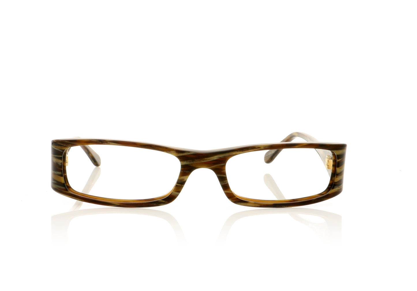 Miu Miu VMU21D 8AX-101 Shaded Brown Glasses - Front