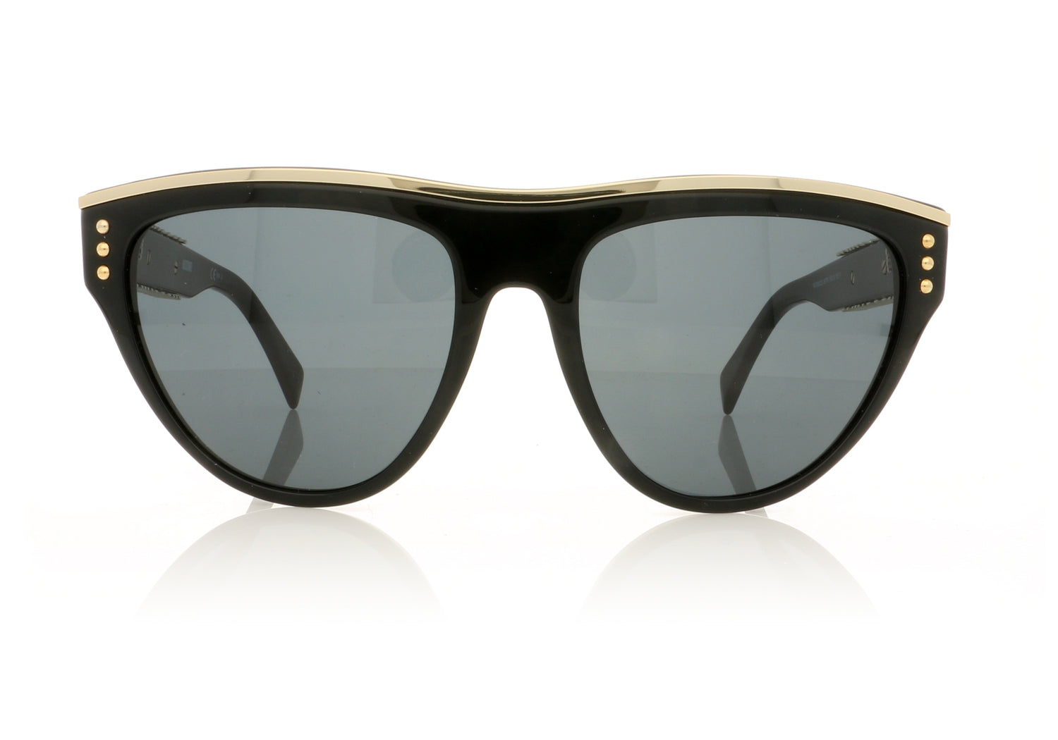 Moschino MOS002/S 807IR Black Sunglasses - Front