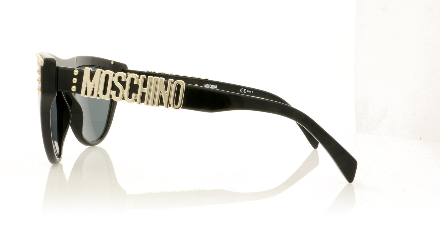 Moschino MOS002/S 807IR Black Sunglasses - Side