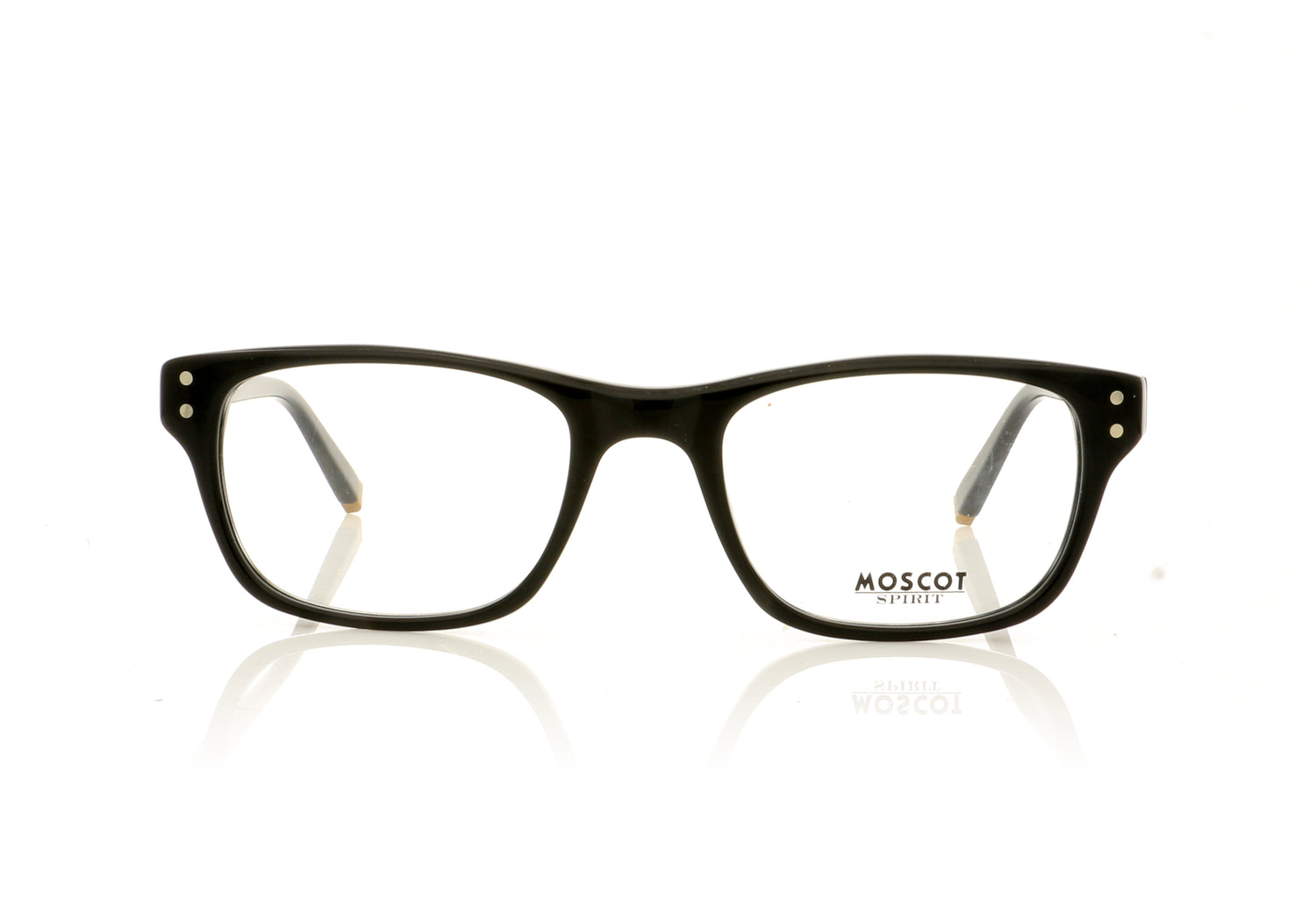 Moscot Alex 200 Black Glasses - Front