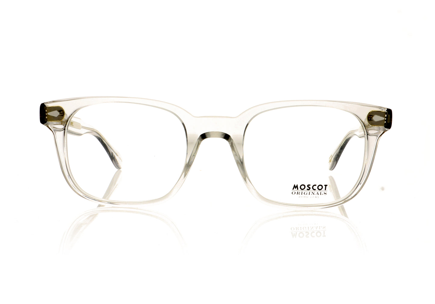 Moscot Boychik 1202 Light Grey Glasses - Front