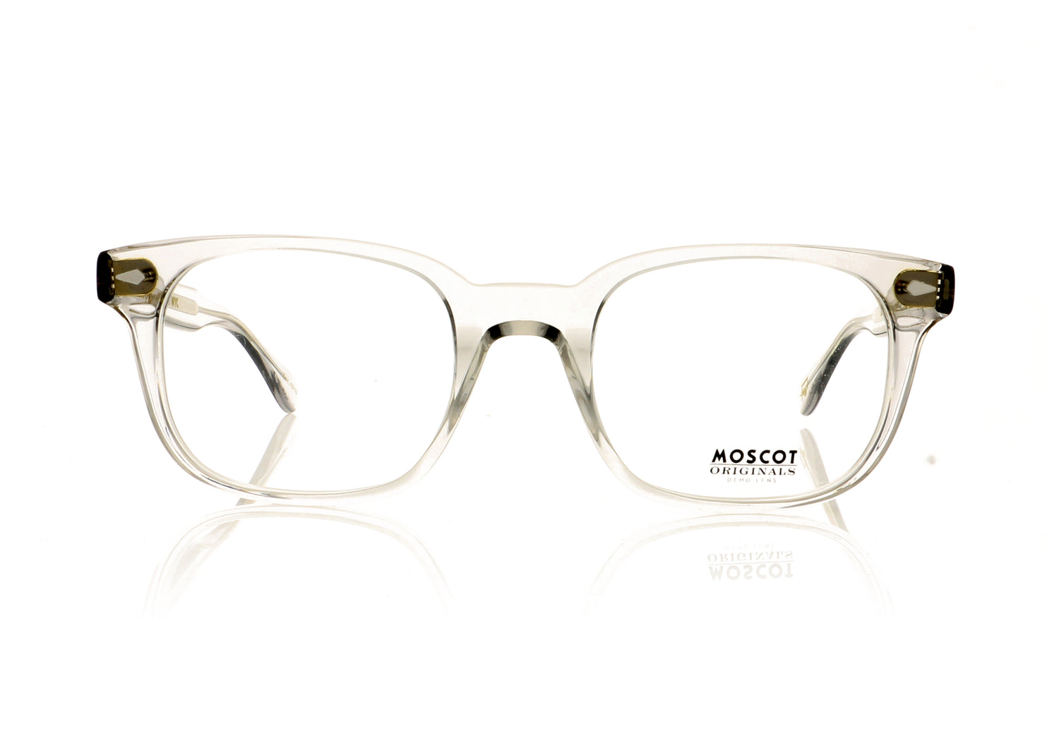 Moscot Boychik 1202 Light Grey Glasses - Front