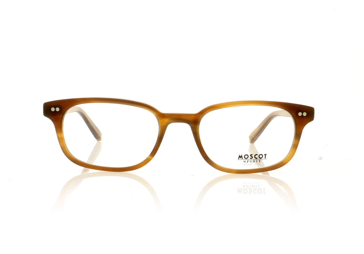 Moscot Brandon 401 Dark Blonde Glasses - Front