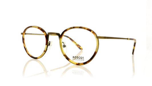Moscot Bupkes 0314-01 Classic havana Glasses - Angle
