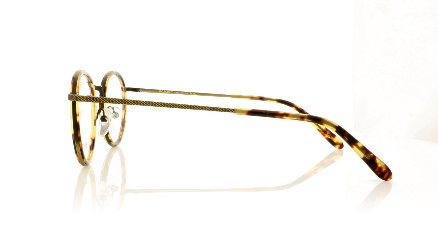 Moscot Bupkes 0314-01 Classic havana Glasses - Side