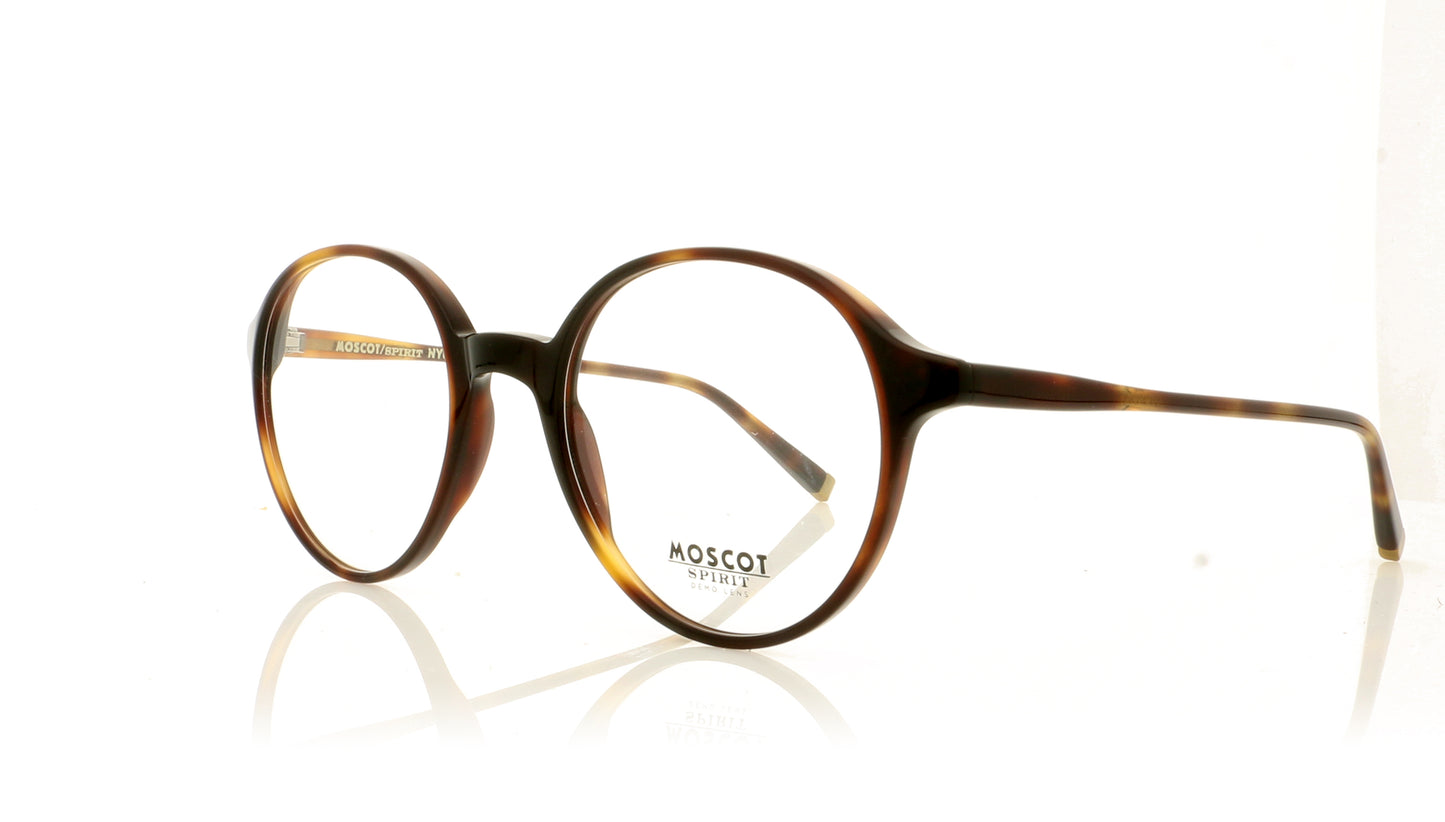 Moscot Devon 2002 Tortoise Glasses - Angle
