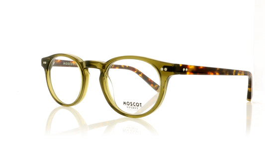 Moscot Frankie 1507-01 Olive Glasses - Angle
