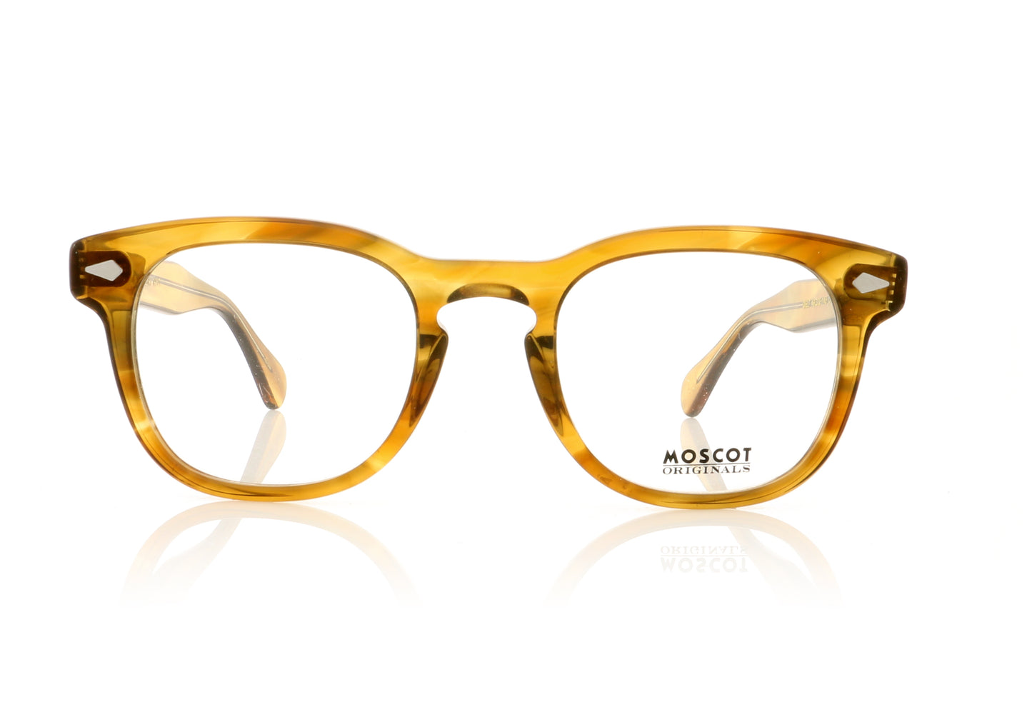 Moscot Gelt Honey Blonde HB Glasses - Front