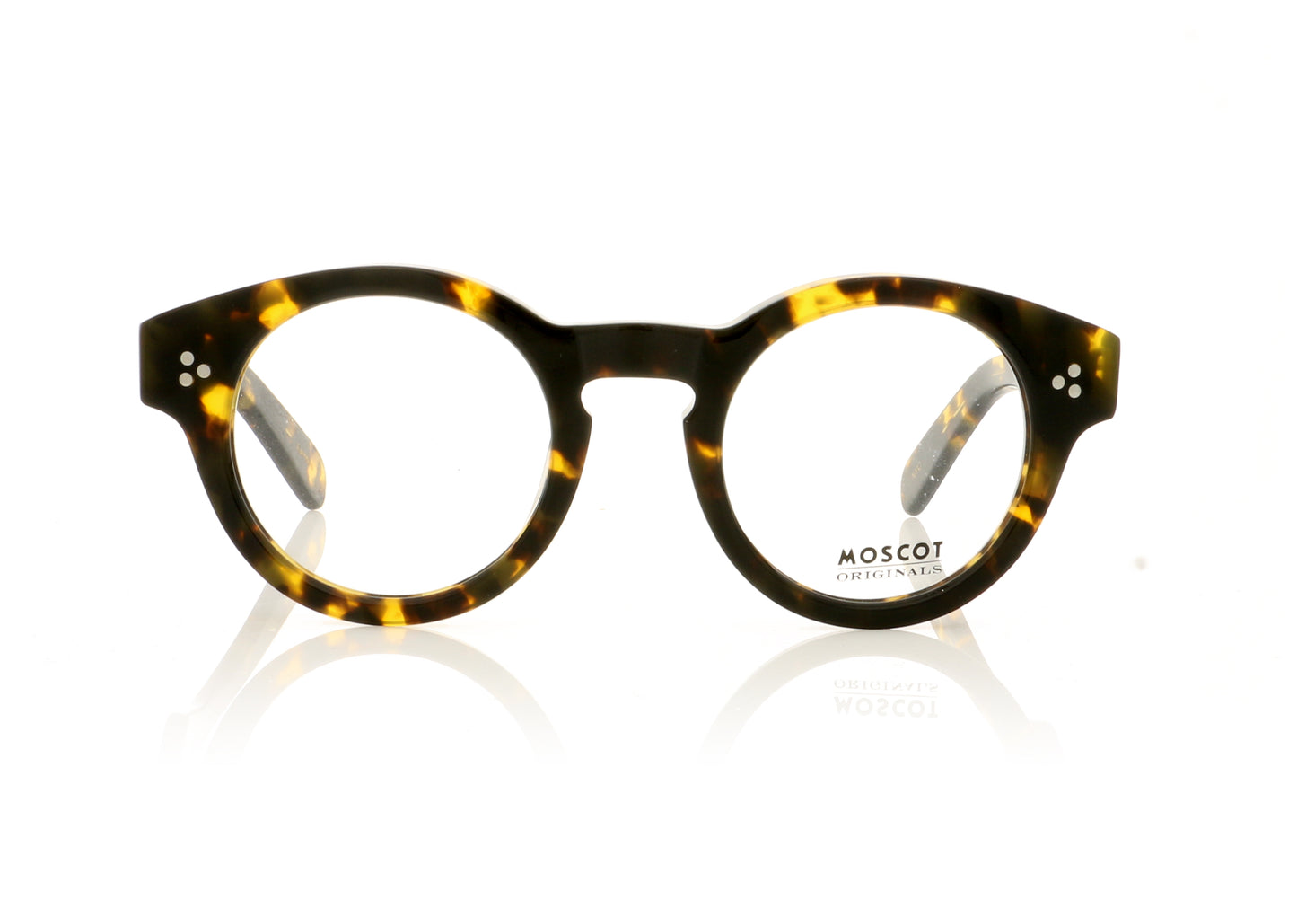 Moscot Grunya Tort Tortoise Glasses - Front