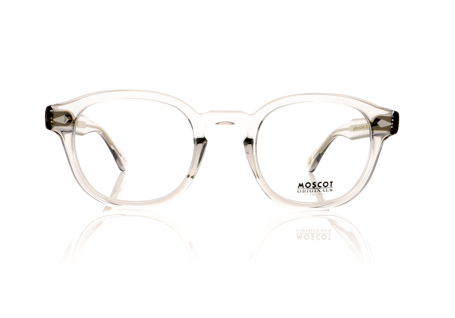 Moscot Lemtosh 1202-01 Light grey Glasses - Front
